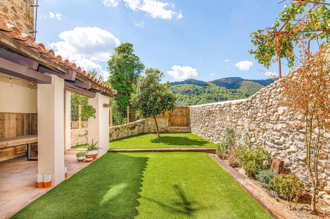 Вилла El Molino De Besalu Casa Con Jardin Экстерьер фото