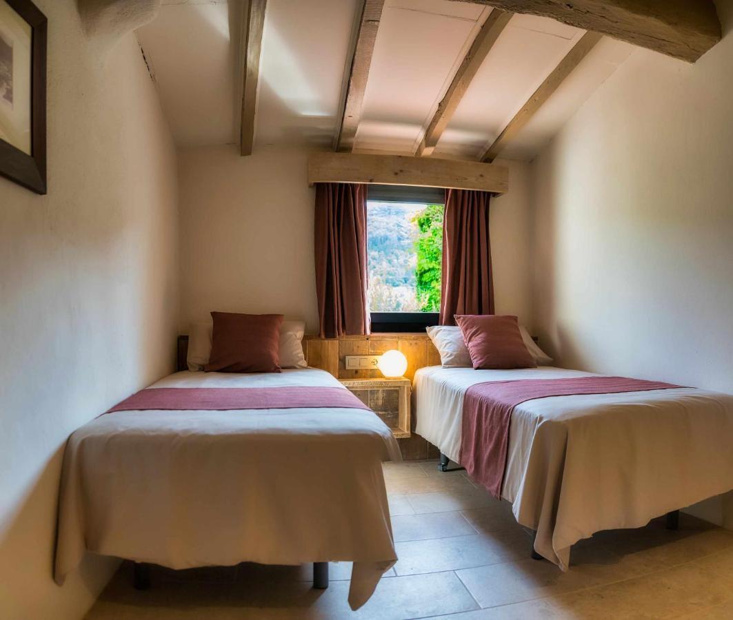 Вилла El Molino De Besalu Casa Con Jardin Экстерьер фото